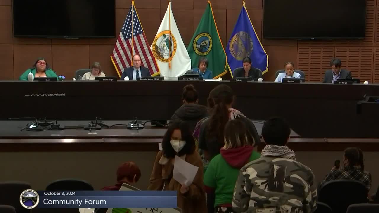 Activists demand Tacoma divest from Israeli military ties