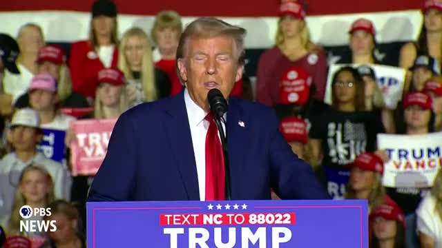 Trump vows to revive North Carolina manufacturing jobs