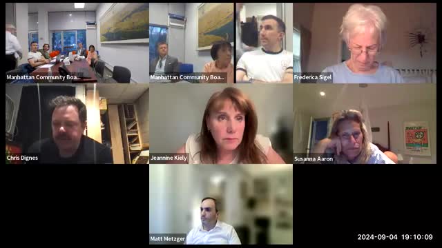 Community board debates future of neglected urban green space