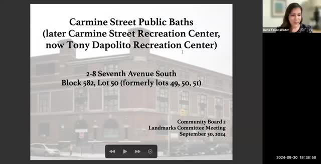 Preservationists rally to save historic recreation center