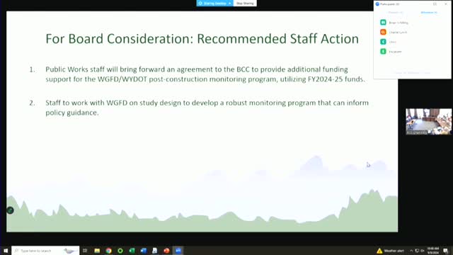Community rallies for wildlife corridor protection and restoration