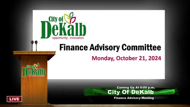 City Council Proposes Tax Cut for Homeowners in DeKalb