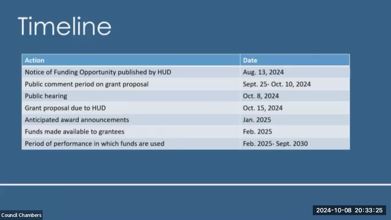 Public hearing opens for crucial affordable housing grant