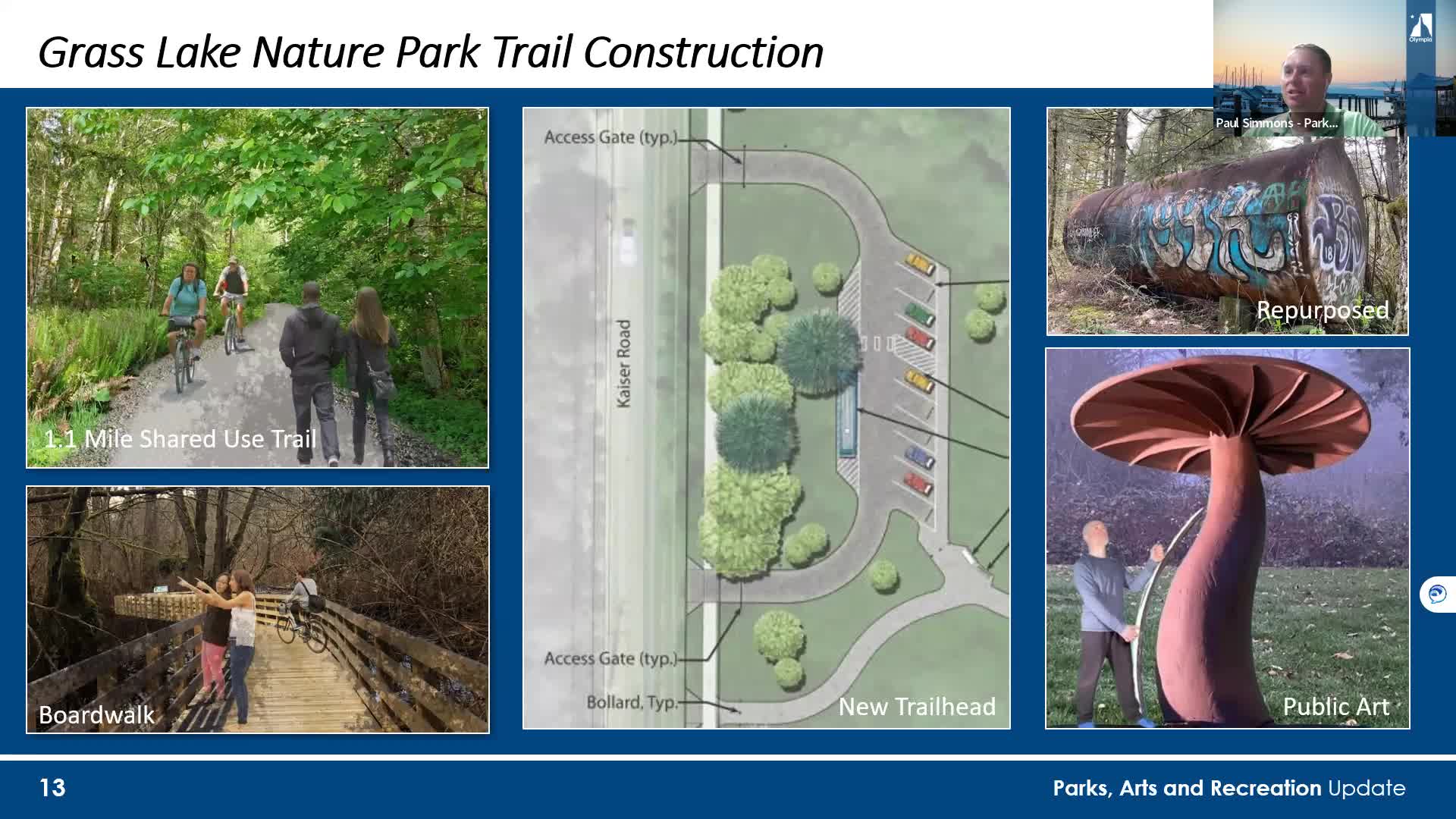 City unveils long awaited park access and improvements