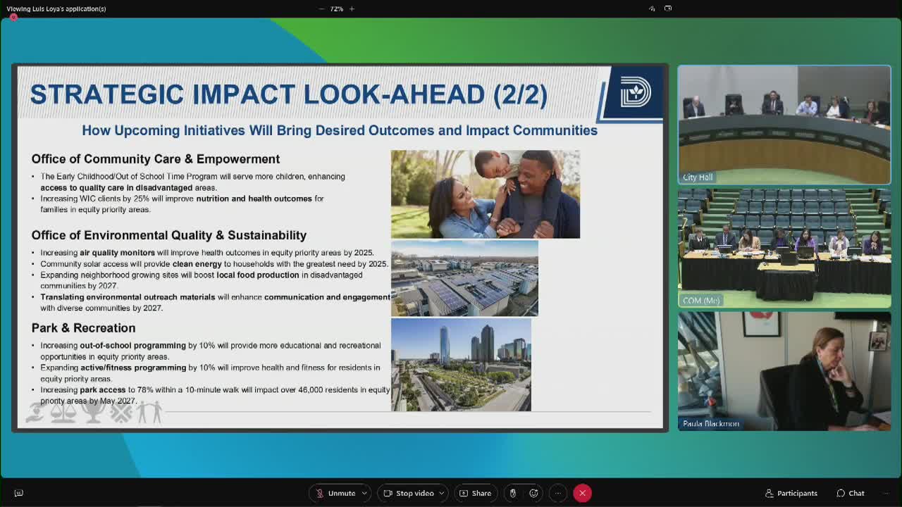 City leaders push for aggressive equity measures