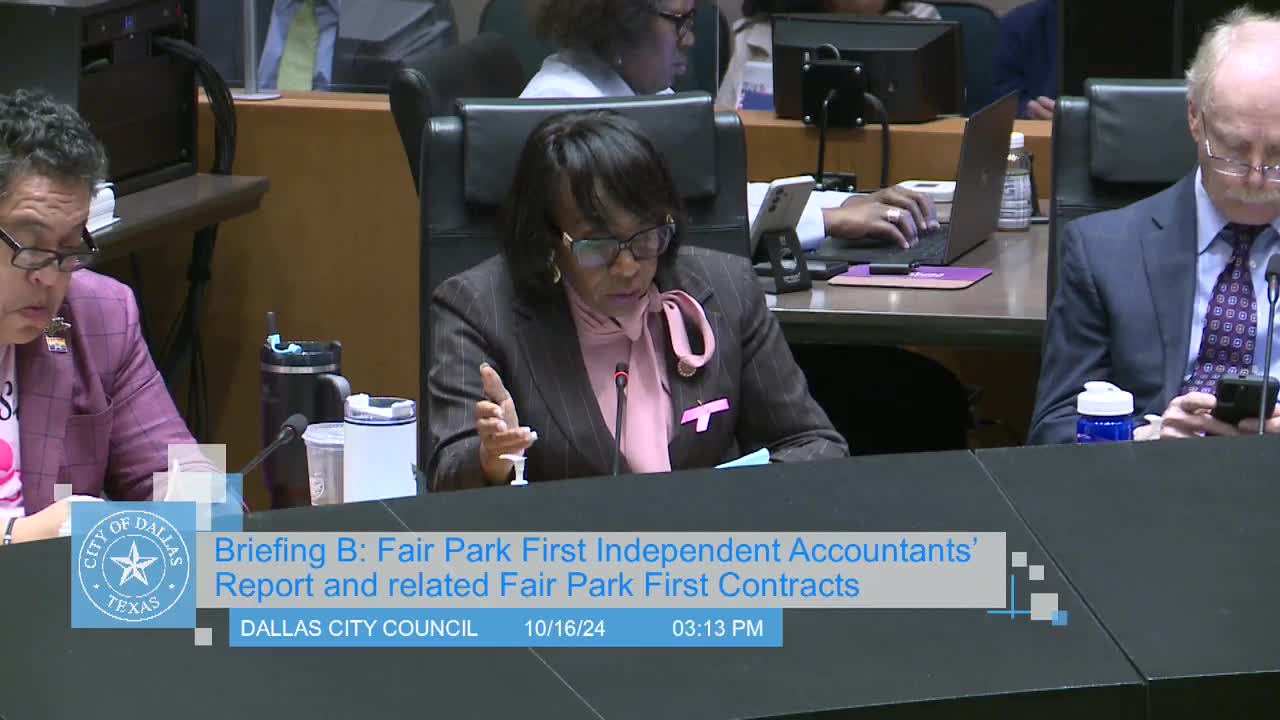 City leader demands accountability for community project failures