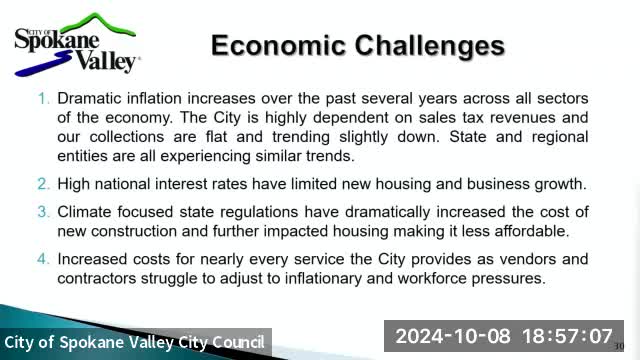 City grapples with budget crisis amid rising costs