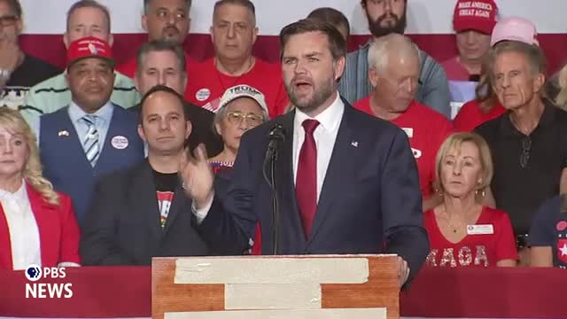 Trump vows to restore American prosperity and border security
