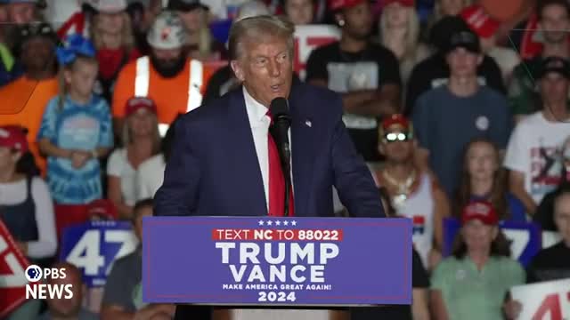 Trump vows to restore American greatness and security