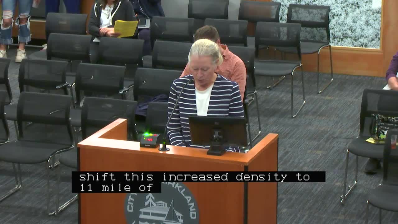 City Planning Meeting Sparks Controversy Over Neighborhood Changes