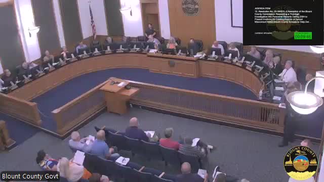 Blount County leaders demand action to protect students