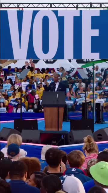 Kamala Harris rallies Georgia voters for historic election