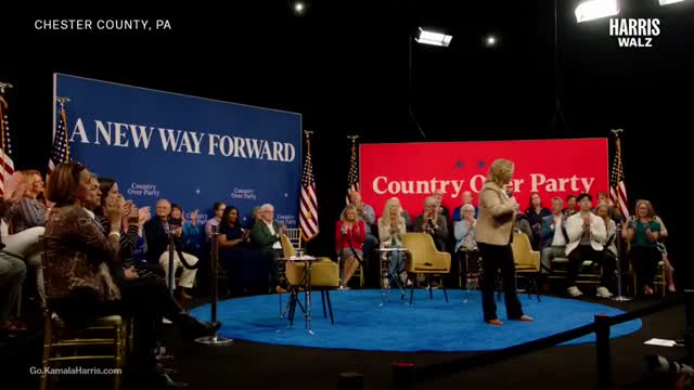 Kamala Harris and Liz Cheney unite for historic campaign moment