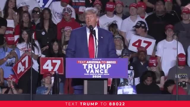 Trump declares November 5 pivotal for America's future