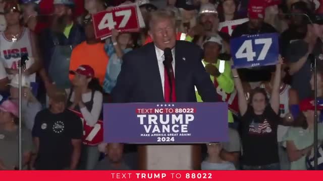 Trump vows to restore America and end global chaos