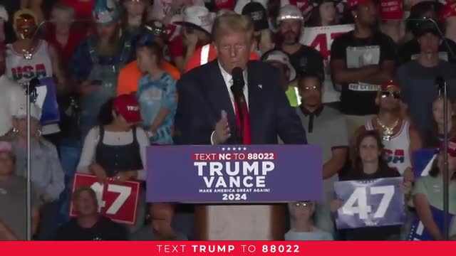 Trump vows to restore America and defeat radical agenda