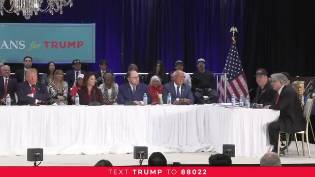 Trump supporter vows to restore American greatness on day one