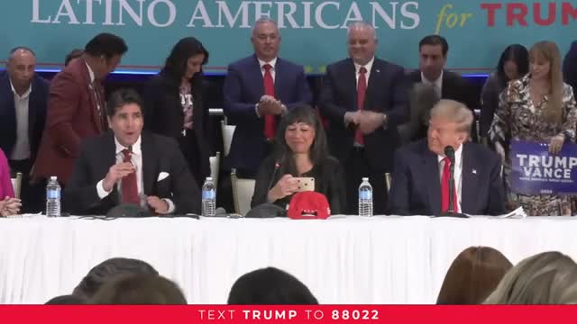 Trump claims Biden and Harris are responsible for child trafficking