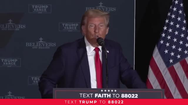 Trump vows to combat anti-Christian bias and restore patriotism