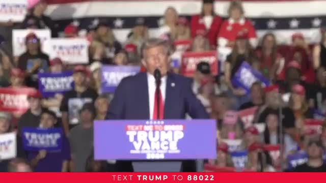 Trump vows to end illegal immigration and restore border security