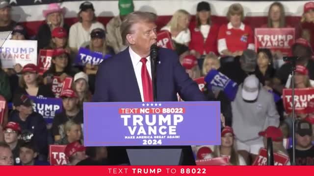 Trump slams Harris as radical left threat to America