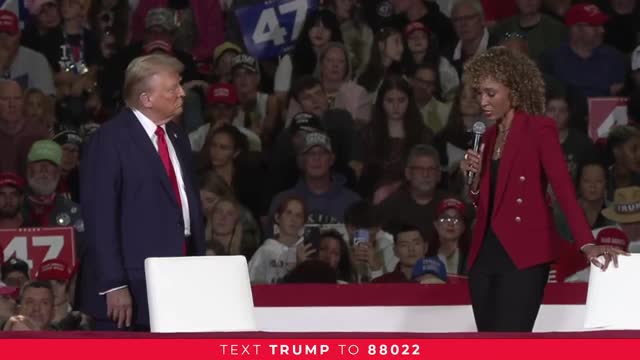 Trump vows to restore American greatness in passionate rally speech