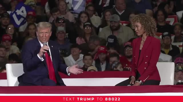 Trump warns of rising crime and border chaos