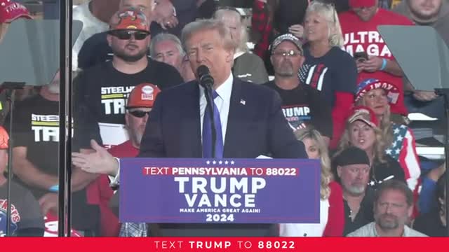 Trump warns of democracy's end if he loses election