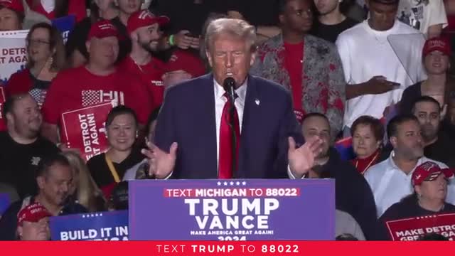 Trump vows to end migrant invasion and restore America