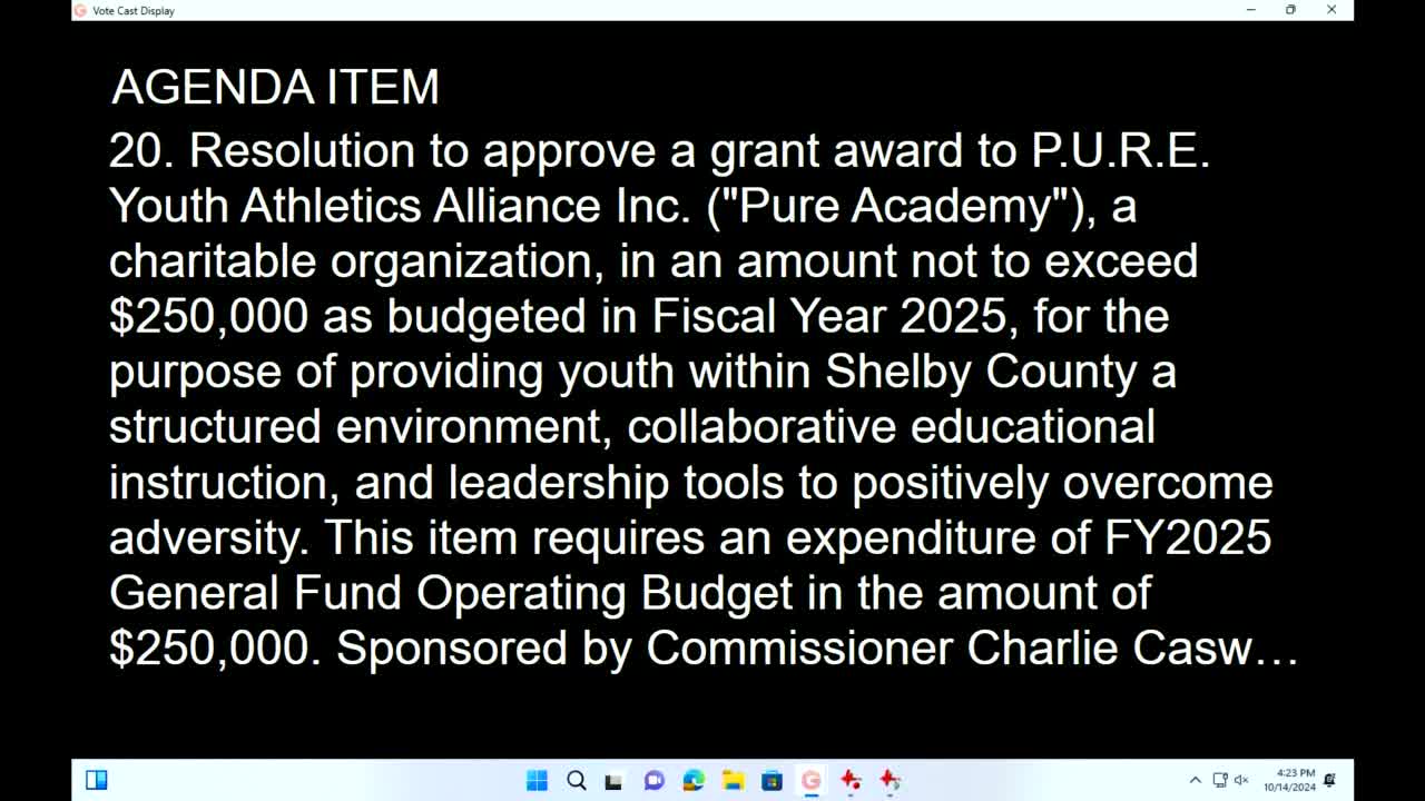 Commissioners Clash Over Funding for Youth Programs