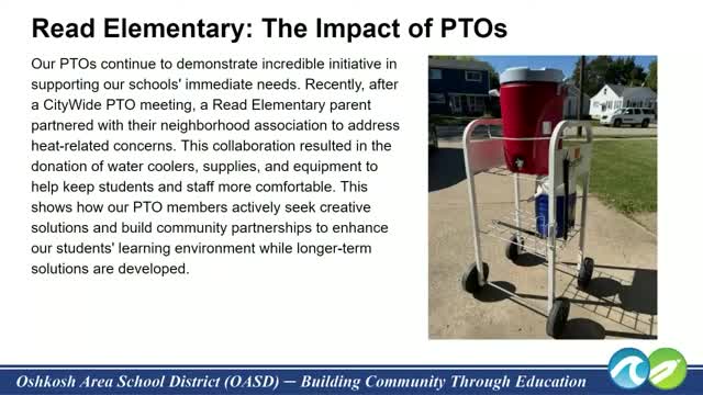 Community rallies to support schools amid heat challenges