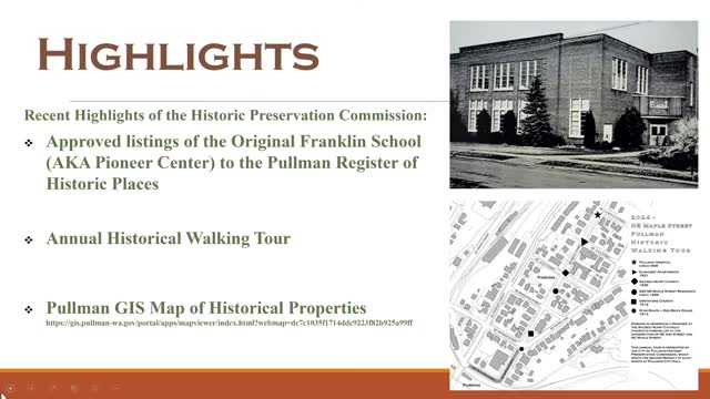 Historic preservation efforts spotlight Pullman's architectural gems