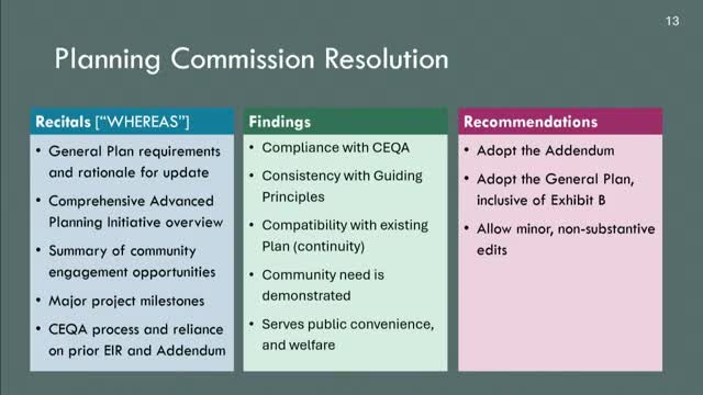 Town council set to adopt transformative new plan