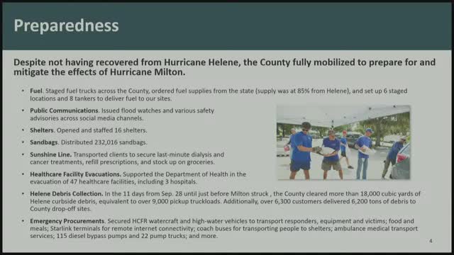 Hillsborough County battles historic flooding and storm recovery efforts