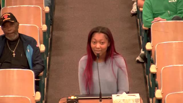 Community rallies against police presence in schools