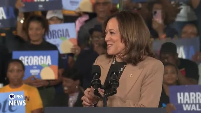 Kamala Harris rallies voters for crucial election showdown