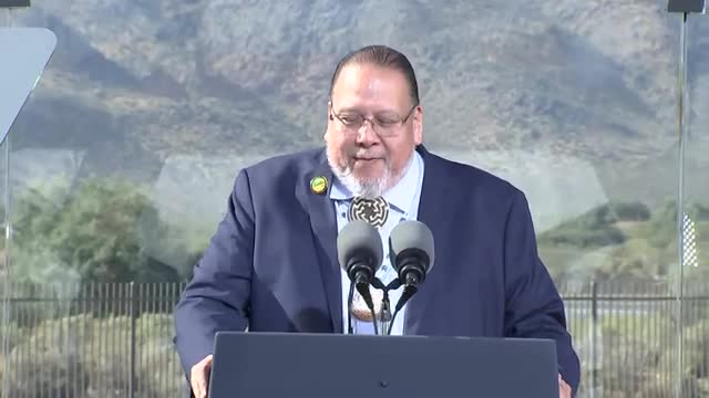 Biden honors tribal sovereignty in historic Indian country visit