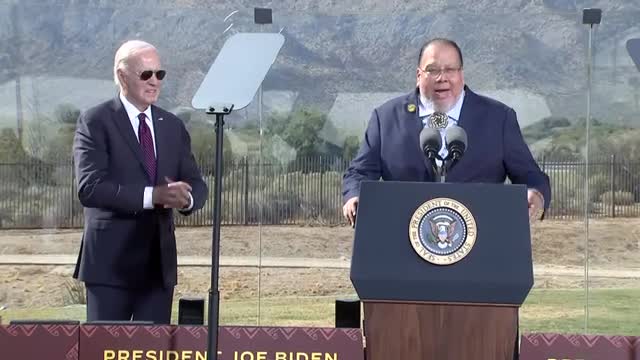 Biden honors tribal nations in historic Gila River visit