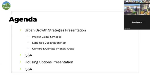 Eugene launches ambitious plan for urban growth and housing