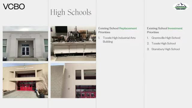 Urgent call to replace aging Wendover High School