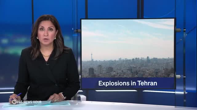Explosions rock Tehran amid escalating Israeli airstrikes