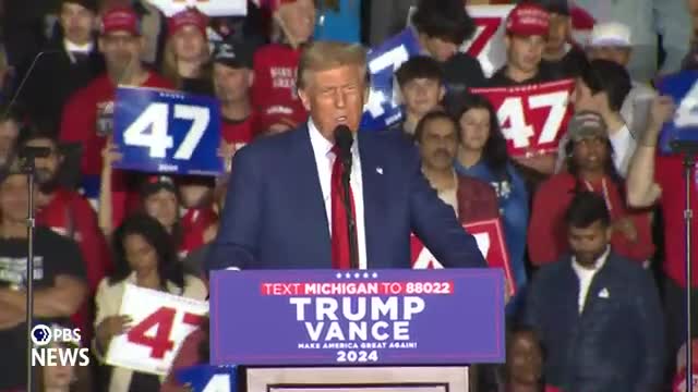Former President promises energy independence and border security reforms