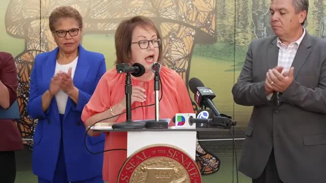 California lawmakers celebrate historic civil rights legislation