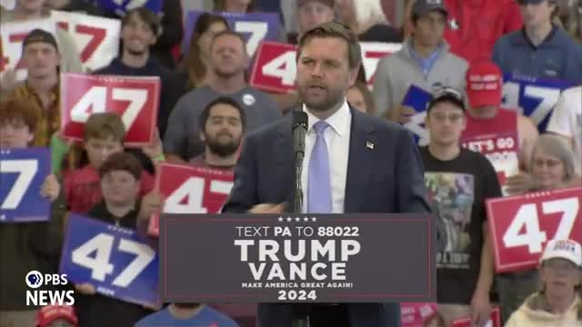 Trump calls for change to fix broken leadership in America