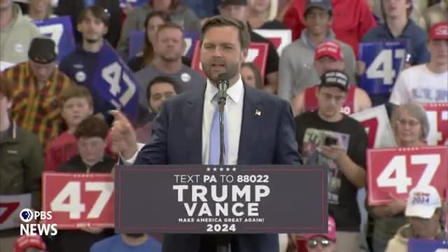 Trump supporters rally to turn Pennsylvania red in 10 days