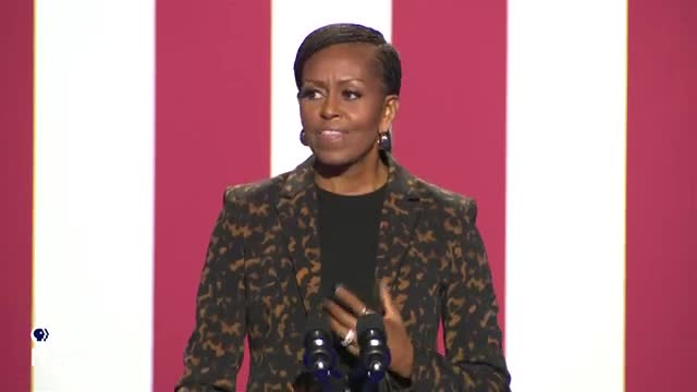 Pamela Harris promises new era of American leadership