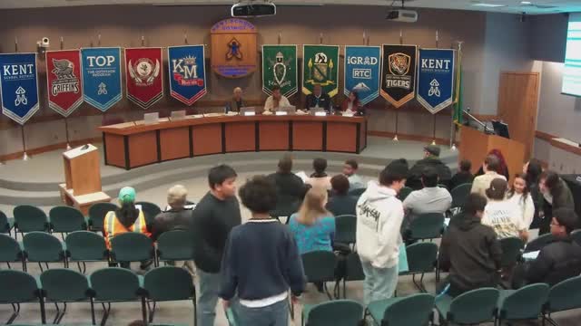 Students demand action on school safety and staffing issues