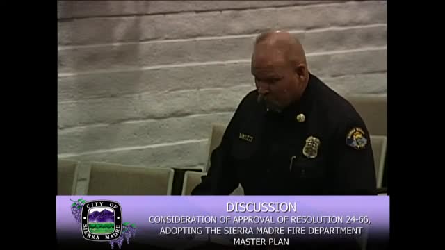 Sierra Madre Fire Department unveils ambitious master plan for future
