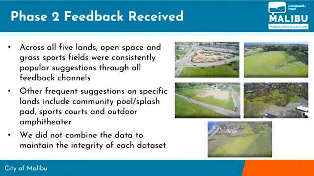 Community feedback sparks ambitious plans for local parks