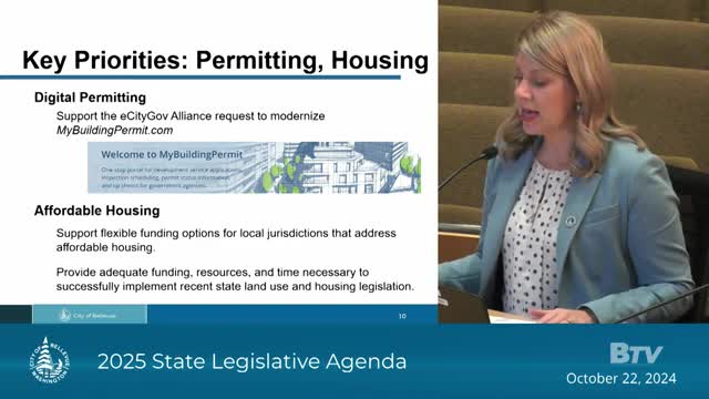 Bellevue pushes for funding to tackle housing crisis